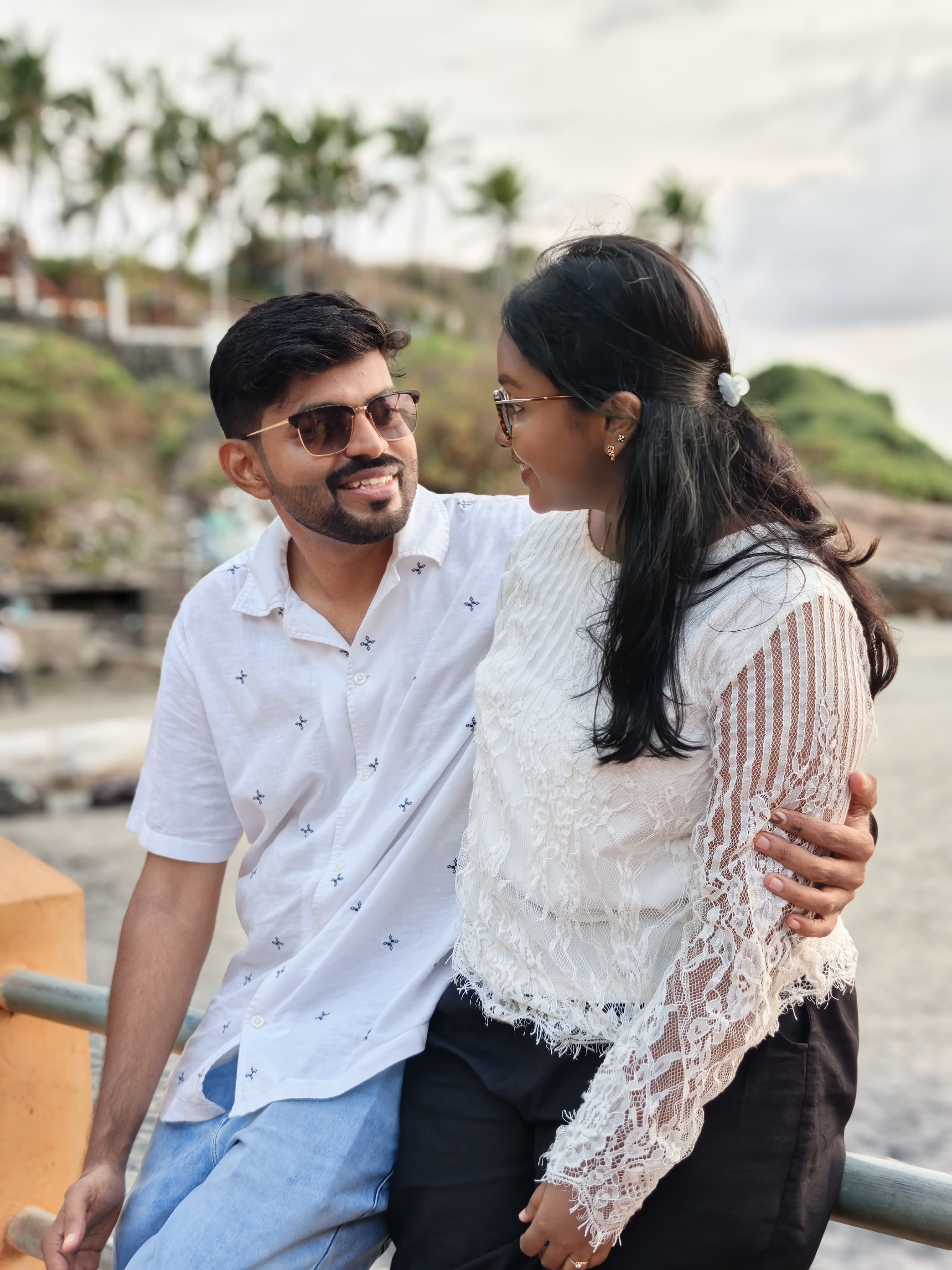 Ananthakrishnan & Abhirami Close-up